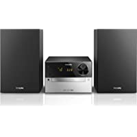 Philips MCM2300-12 - Minicadena de Música con CD y USB (Radio FM- MP3-CD- Entrada de Audio- Puerto USB para Carga…